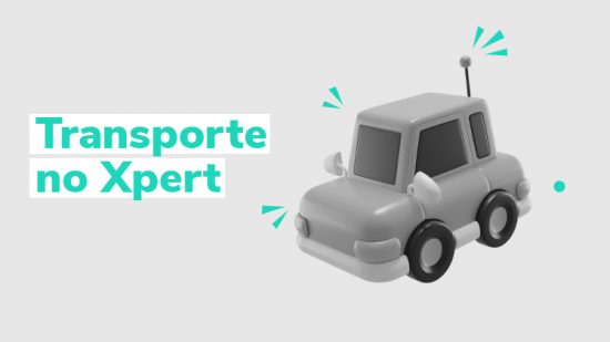Como ativar as experiências de transporte no Xpert